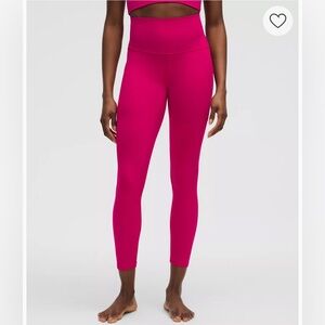 NWT Lululemon Align 25” with POCKETS size 6 in Passionate $118 retail